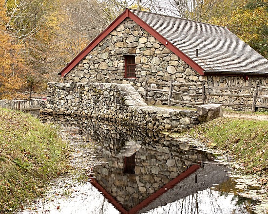 Wayside Inn Grist Mill, Sudbury MA